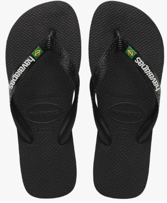 Havaianas Brasil Logo Flip Flops
