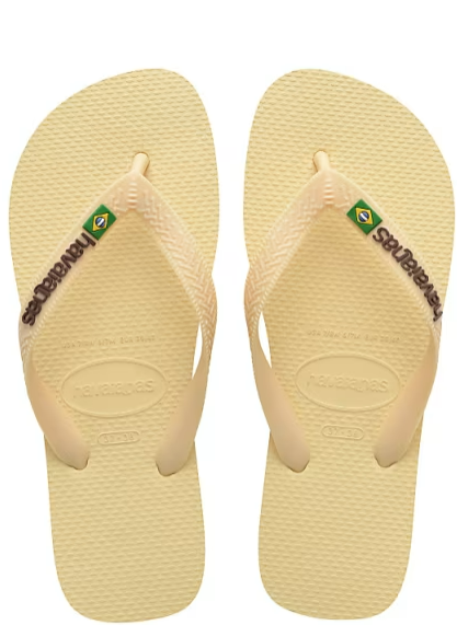 Havaianas Brasil Logo Flip Flops