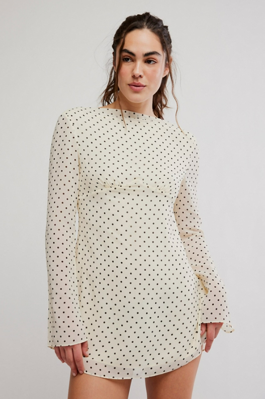 Free People Jolie Printed Mini Dress