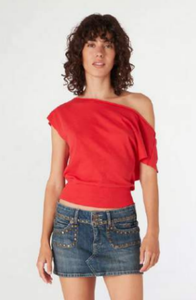 BDG Off Shoulder Banded Top