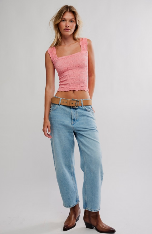 Free People Love Letter Cami Raspberry Cake