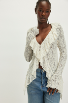 Free People Laney Cardi Ivory