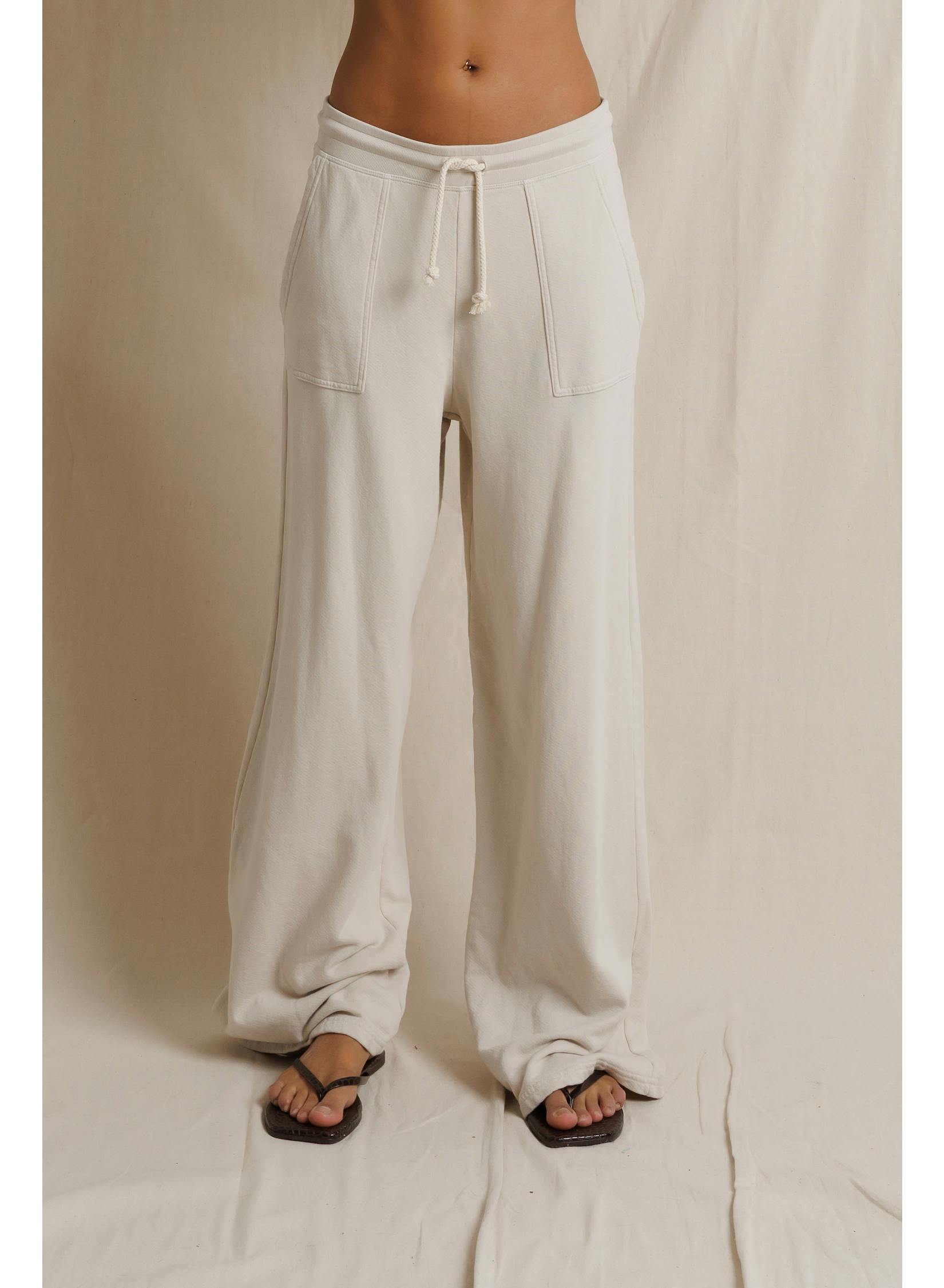 perfectwhitetee Noa Pocket Pant with Drawcord