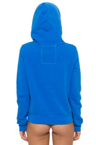 Aviator Nation Disco Zip Hoodie in Ocean by Aviator Nation