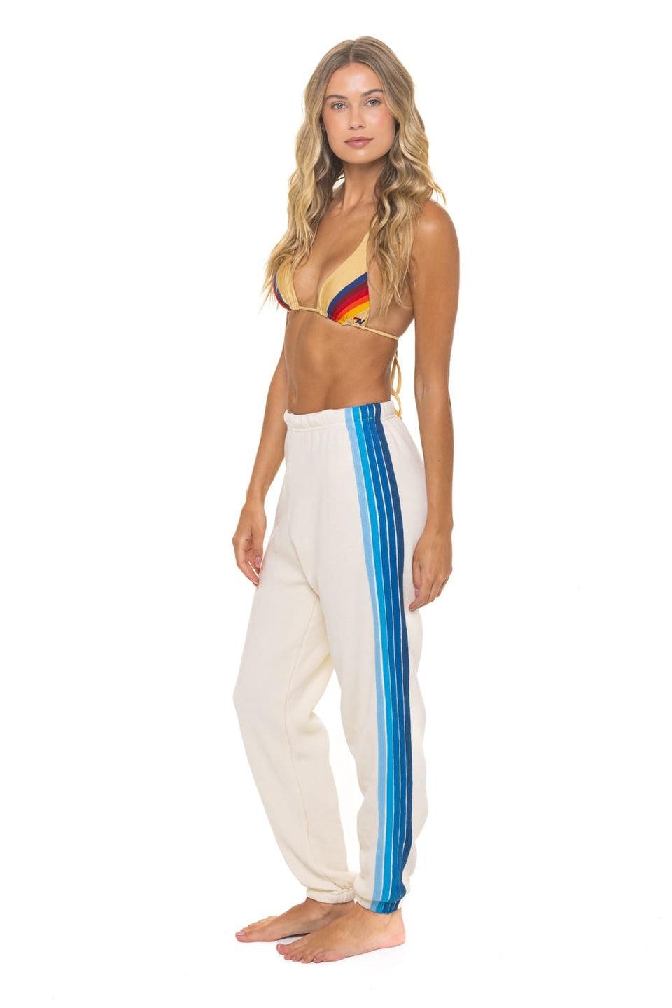 Aviator Nation 5 Stripe Sweatpant