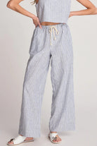Sunday Ritual Dahlia Pant Linen Stripe