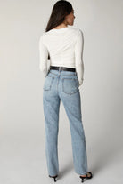 Unpublished Rae High Rise Straight Leg in Nostalgia
