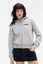BDG Shrunken Zip Hoodie