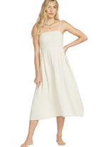 Billabong Off The Coast Dress salt Crystal