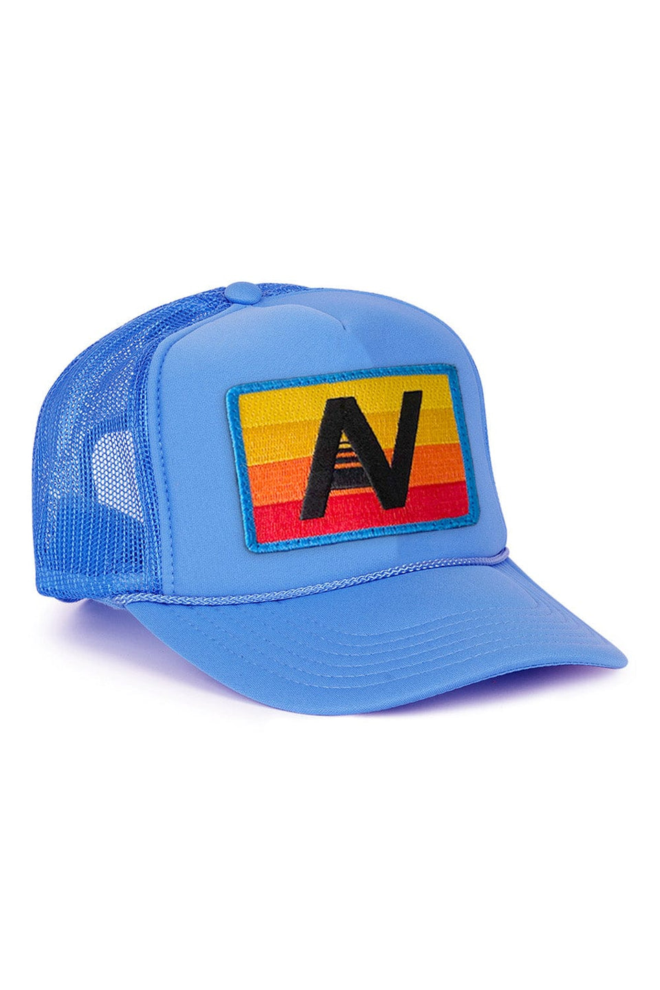 Aviator Nation Logo Rainbow Vintage Low Rise Trucker