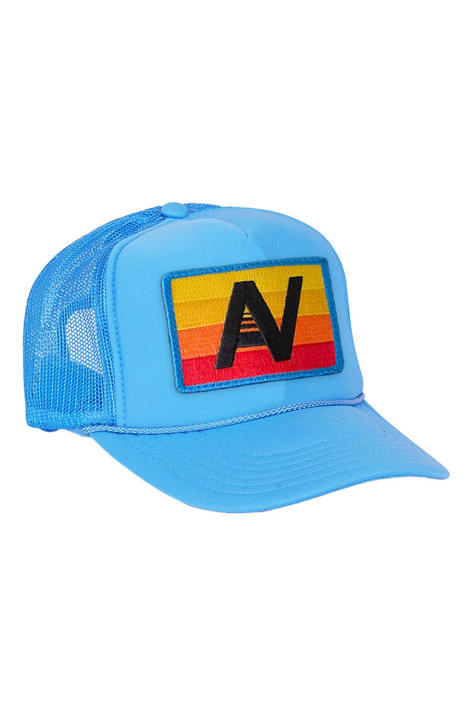 Aviator Nation Logo Rainbow Vintage Low Rise Trucker