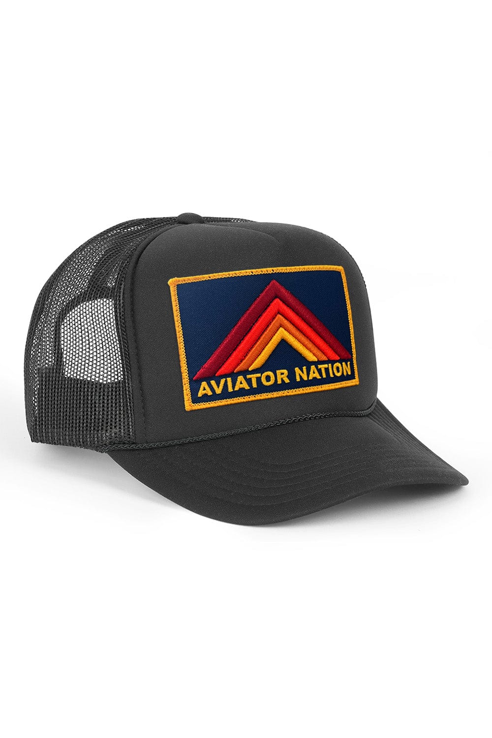 Aviator Nation Mountain Stripe Vintage Low Rise Trucker by Aviator Nation