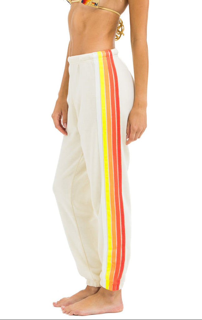 Aviator Nation 5 Stripe Sweatpant
