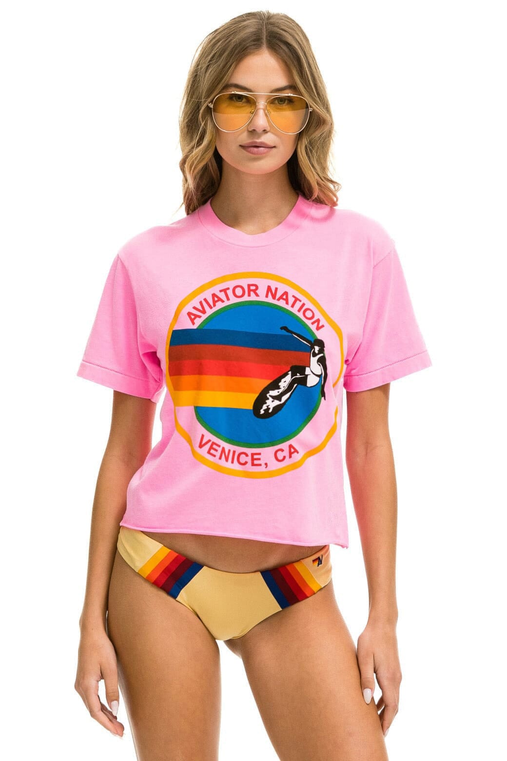 Aviator Nation - Aviator Nation Signature Boyfriend Tee