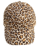 YAZ. The Cat's Meow Leopard Print Fashion Cap Hat