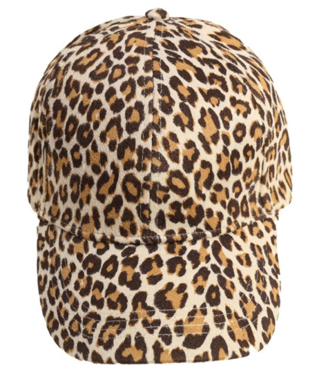 YAZ. The Cat's Meow Leopard Print Fashion Cap Hat