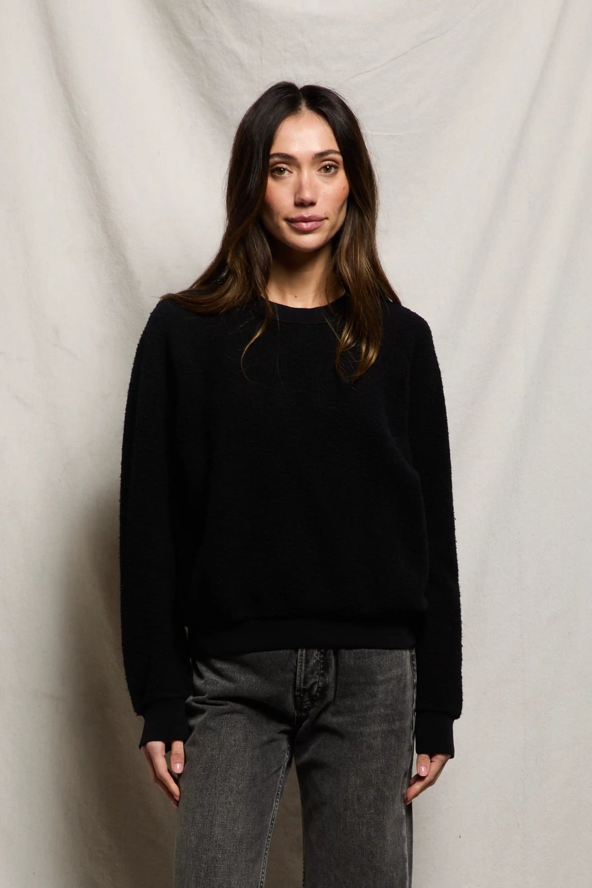 perfectwhitetee Ziggy Inside Out Fleece Long Sleeve Crewneck Sweatshirt by perfectwhitetee