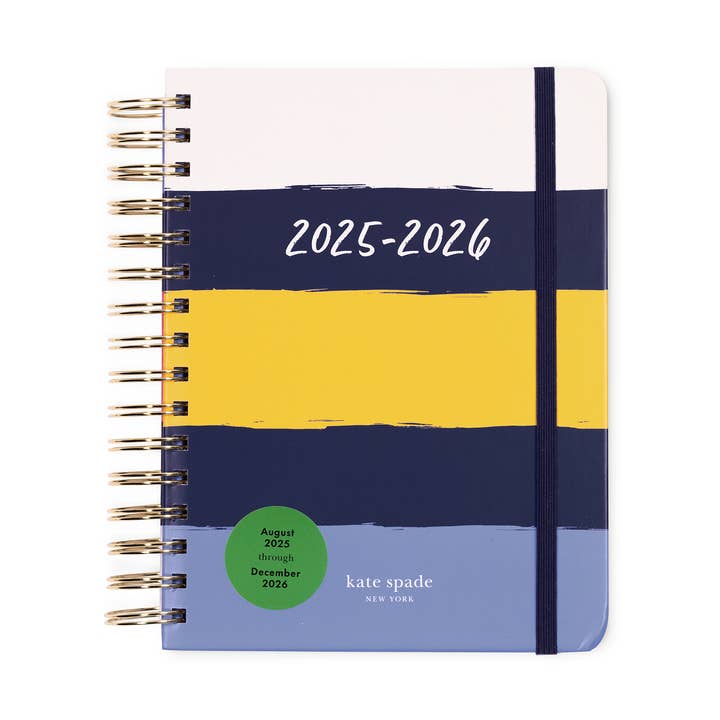 Kate Spade 17 Month Large Planner Bold Painterly Stripe - Bold Painterly Stripe