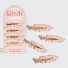 Kitsch Recycled Plastic Creaseless Clips 4pc Set by Kitsch