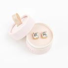 Violet & Brooks Evelyn Boxed Post Earrings - Crystal