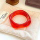 Dipped Shop Candy Color Irregular Acrylic Bracelets by Dipped Shop