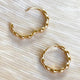 SALT by Sarah Curtis Wavy Hoop Earrings