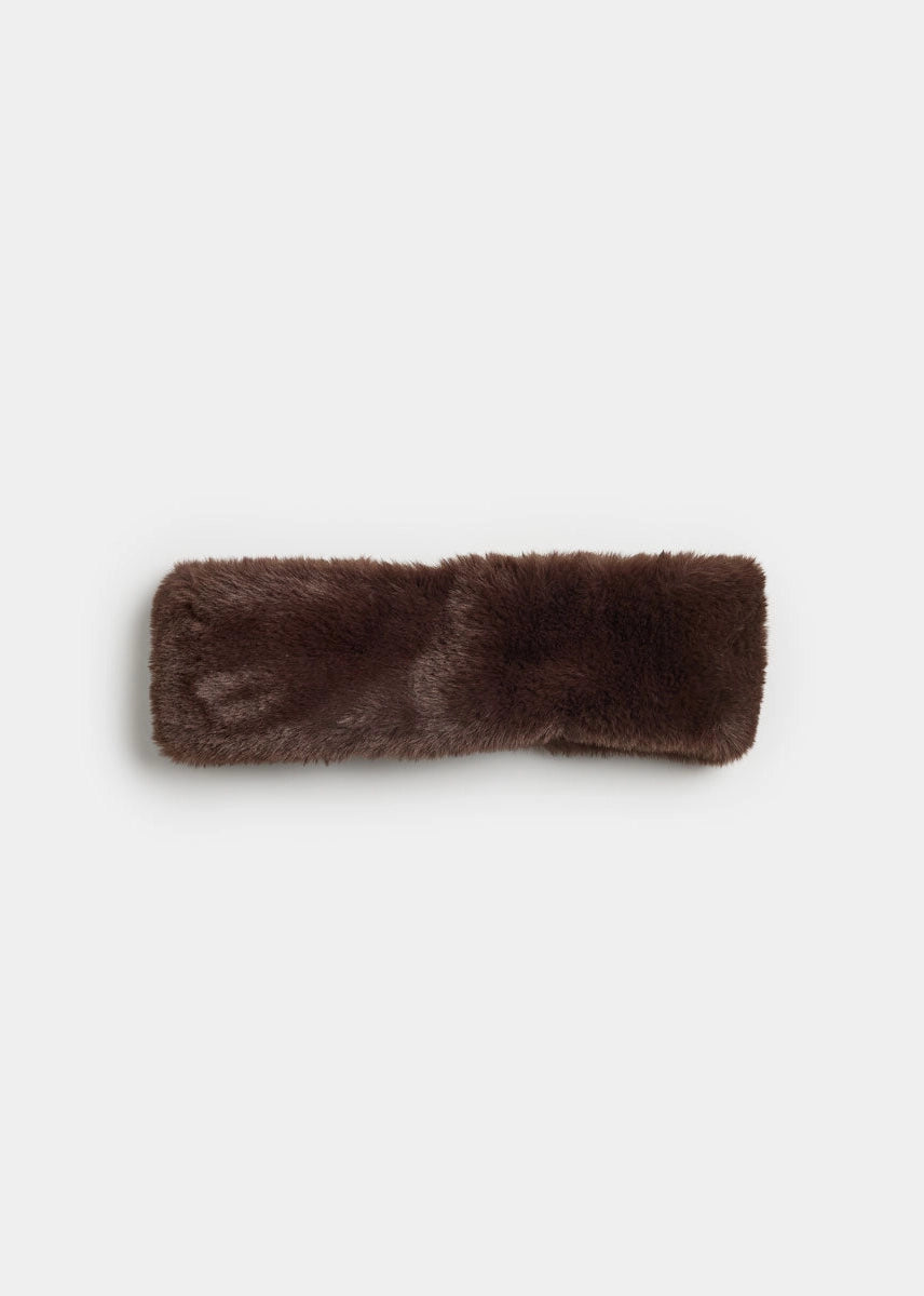 Alice & Wonder Mad Hatter Faux Fur Headband
