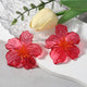 YAZ. Jumbo Acrylic Flower Earrings by YAZ.