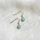 SALT by Sarah Curtis Aquamarine Gem Earrings