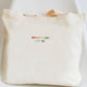 Petitrue Embroidered Pride Minimalist Tote Bag by Petitrue