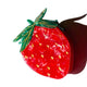 Solar Eclipse Hand-Painted Strawberry Fruit Claw Hair Clip