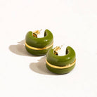 Flanerie by MAIQ Arlo 18K Gold Small C Hoop Earring by Flanerie by MAIQ
