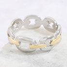 Anarchy Street Two Tone Chain Ring