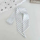 JOSSLYN by Wall to Wall Vintage-Style Skinny Twilly Scarf-Polka Dot & Gingham | 40SC715 by JOSSLYN by Wall to Wall