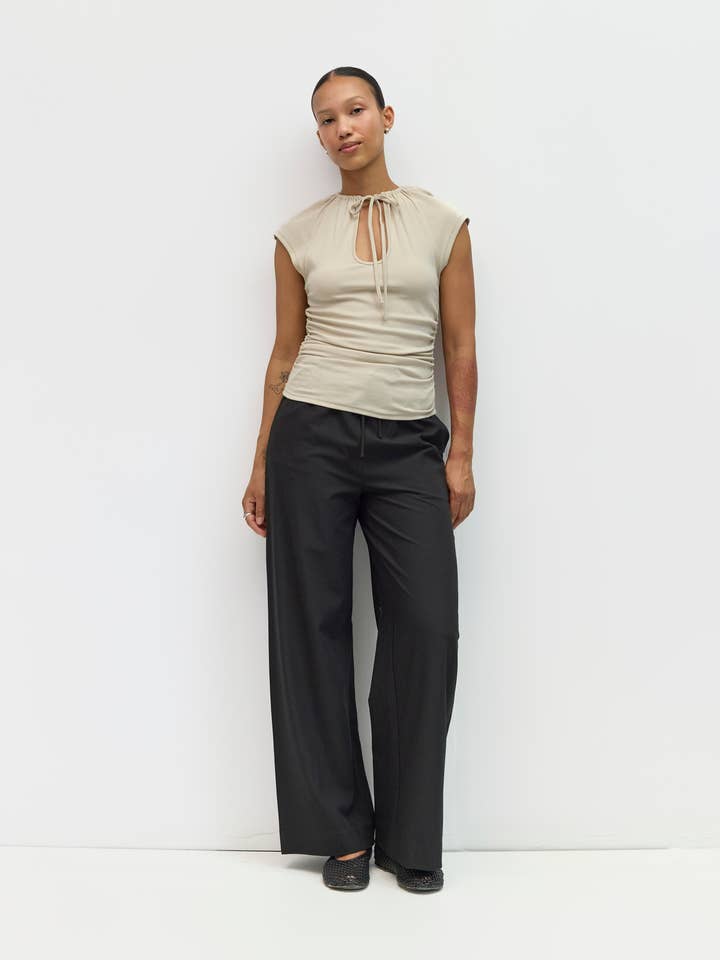 MOD REF The Vera Pants | Drawstring Wide Leg Pants