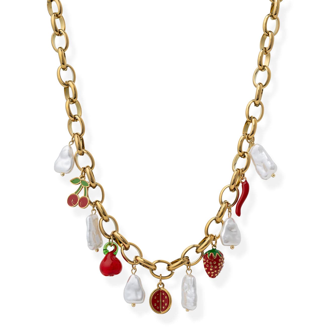 BRACHA Fresa Cream Necklace