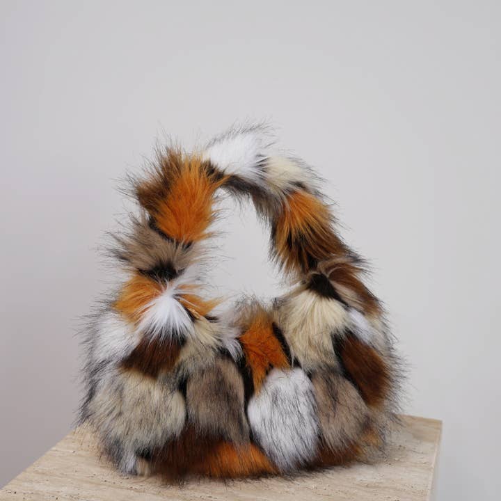 YAZ. Winter Fluffy Underarm Handbag