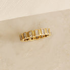 Maive Baguette Eternity Band Ring