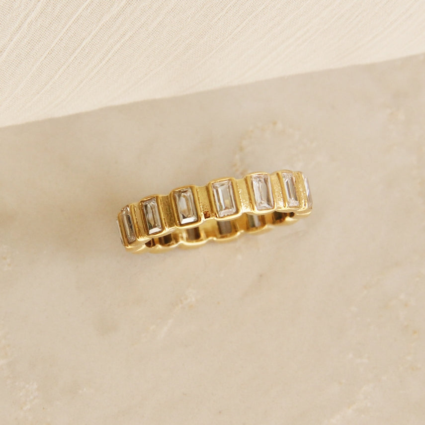 Maive Baguette Eternity Band Ring