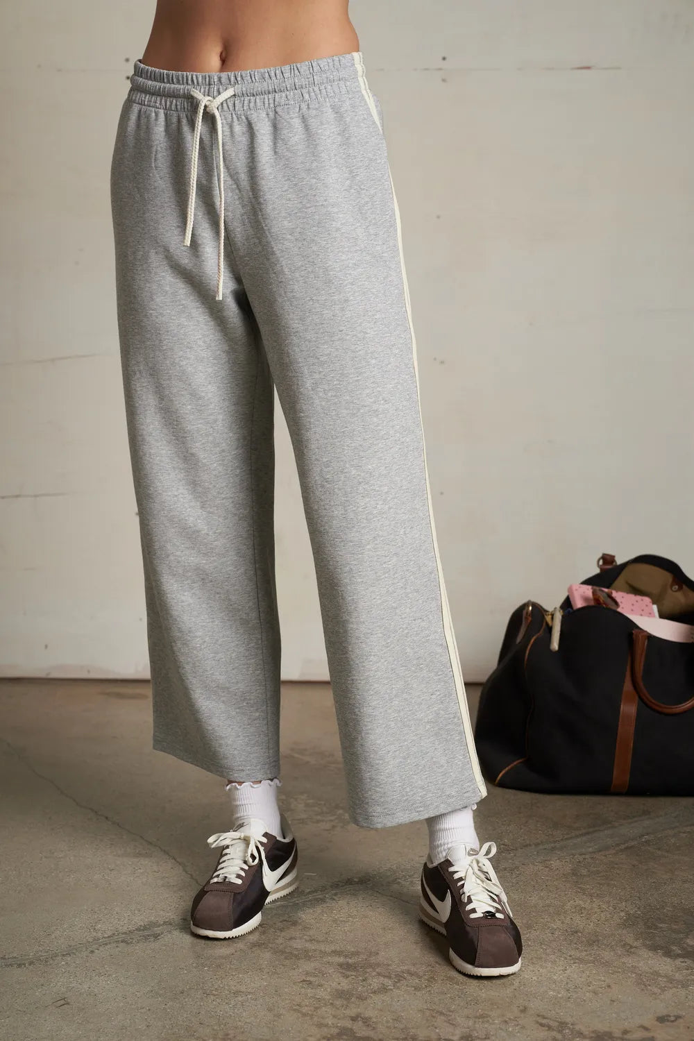 perfectwhitetee Claud Travel Pack Pant Heather Grey
