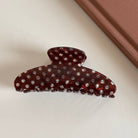 Dipped Shop Simple Polka Dots Acetate Hair Claw by Dipped Shop