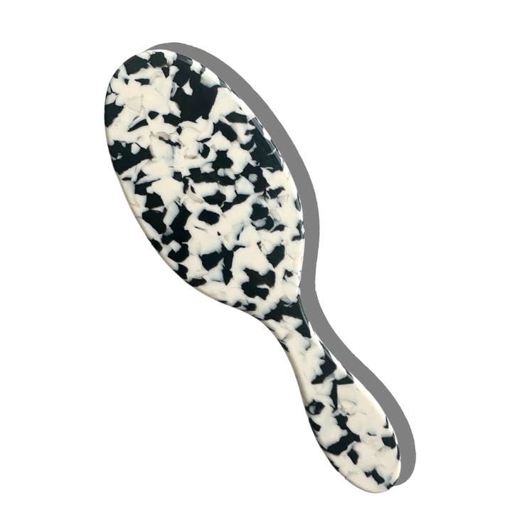 Solar Eclipse Perfect Daily Hair Day Brush Black and White