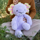 World Softest Plush Lushee 16 Inch - Lilac Axolotl by Beverly Hills Teddy Bear Company