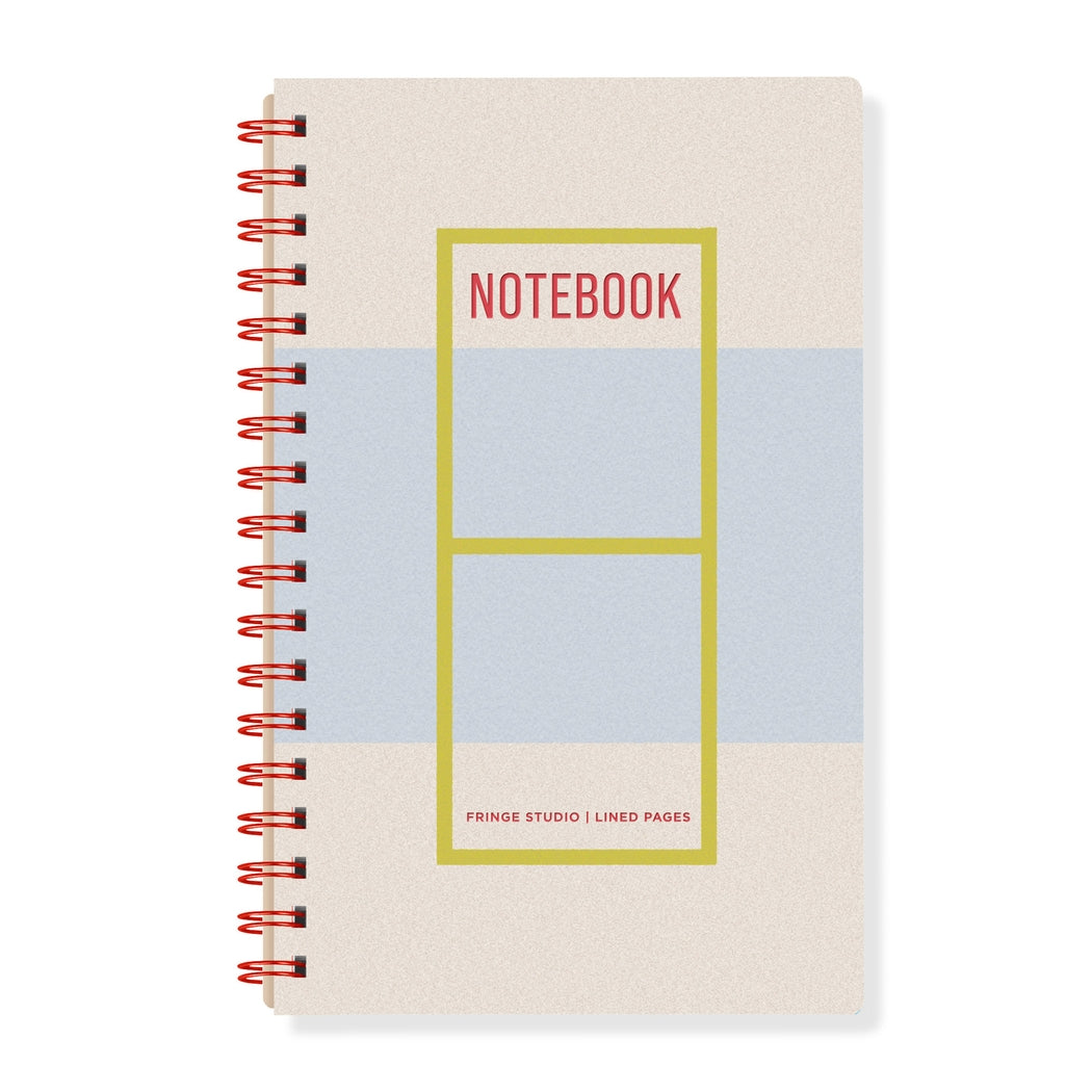 Fringe Studio Utility Paperback Spiral Journal Window