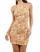 Sadie & Sage Aperitivo Smocked Mini Dress