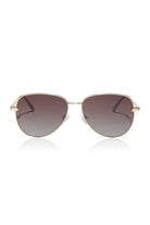 Dime Optics After Party Polarized Gold Brown