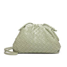Perimade & Co Handwoven Leather Shoulder Handbag in Pu Leather by Perimade & Co