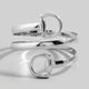 Anarchy Street Double Equestrian Horse Bit Ring Bangle Bracelet by Anarchy Street