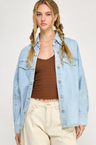 GOLDEN Yazzy Playful Oversized Denim Jacket