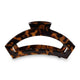 TELETIES Open Hair Clip Large - Almond Beige